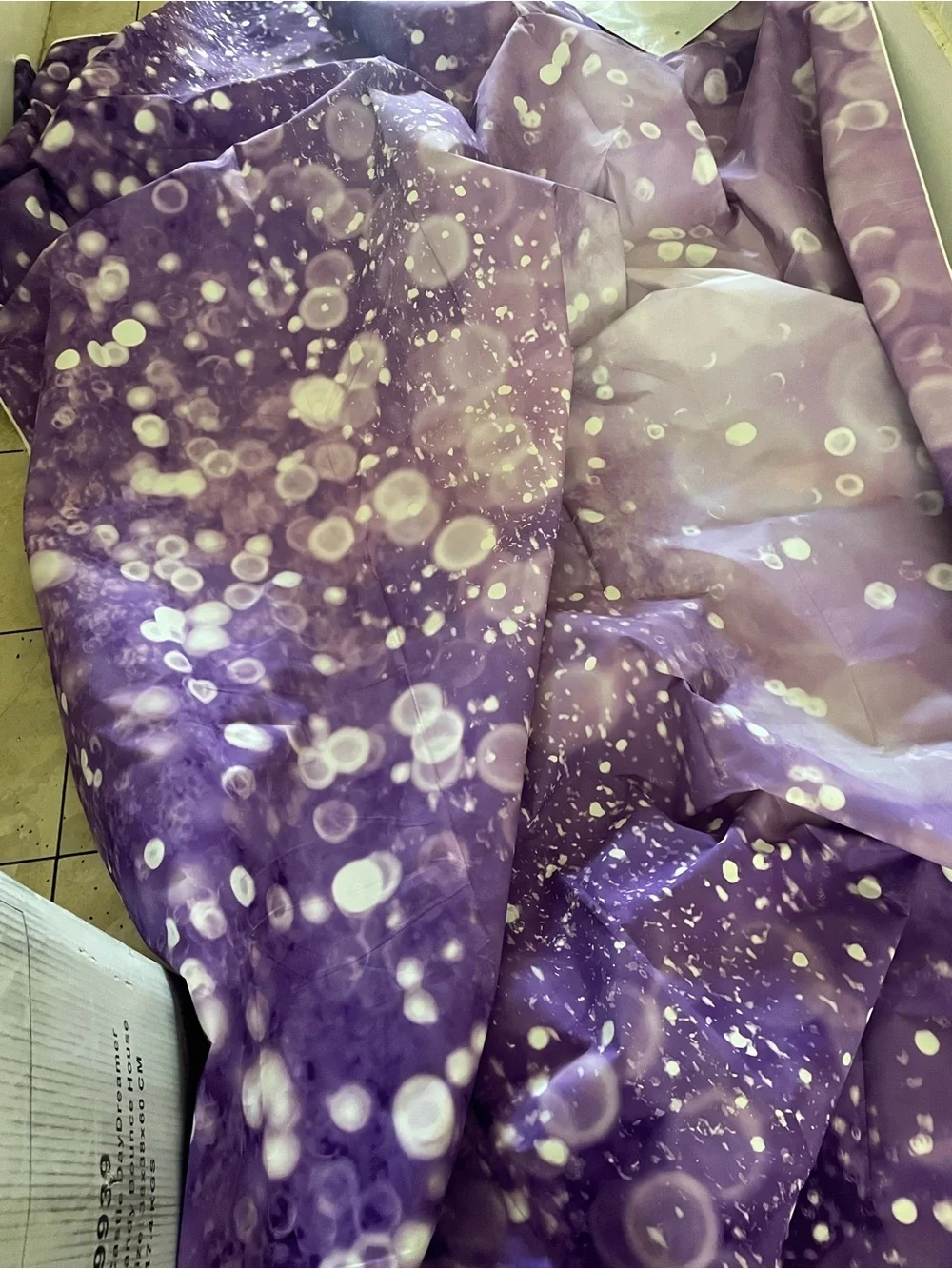 Ariel little mermaid Purple Birthday Party Backdrops
